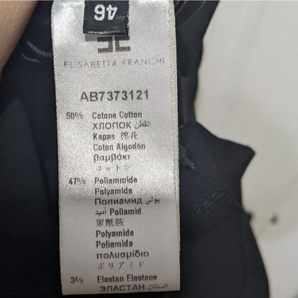 Elisabetta Franchi | Fitted zipper accent dress - Picture 6 of 10